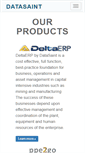 Mobile Screenshot of datasaint.com